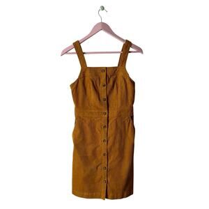 J. Crew Corduroy Mustard Dress